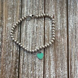 Tiffany and Co. Heart Tag Bracelet Sterling Silver